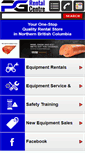 Mobile Screenshot of pgrentalcentre.com